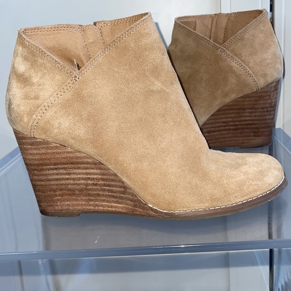 Luck Brand Suede Booties - Picture 7 of 13